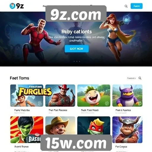 Análise do catálogo de jogos disponíveis no 9z.com